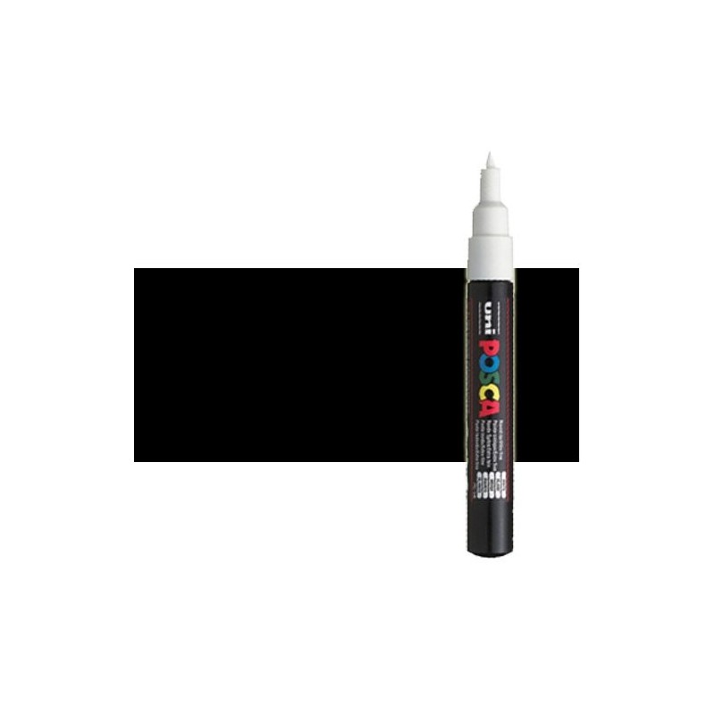 Material Bellas Artes - Pintura - Rotulador Posca negro (200) PC1M, punta redonda (0.7 mm.) | totenart.com