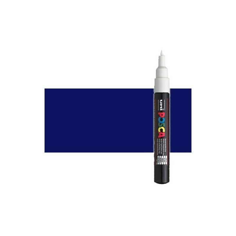 Material Bellas Artes - Pintura - Rotulador Posca Azul (300) PC1M, punta redonda (0.7 mm.) | totenart.com