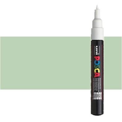 Material Bellas Artes - Pintura - Rotulador Posca Verde claro (520) PC1M, punta redonda (0.7 mm.) | totenart.com
