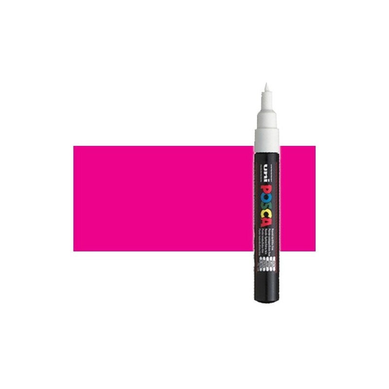 Material Bellas Artes - Pintura - Rotulador Posca Rosa (600) PC1M, punta redonda (0.7 mm.) | totenart.com