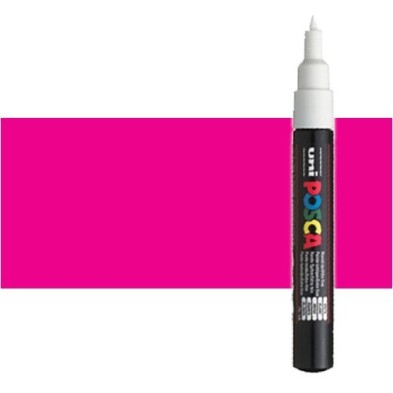 Material Bellas Artes - Pintura - Rotulador Posca Rosa (600) PC1M, punta redonda (0.7 mm.) | totenart.com