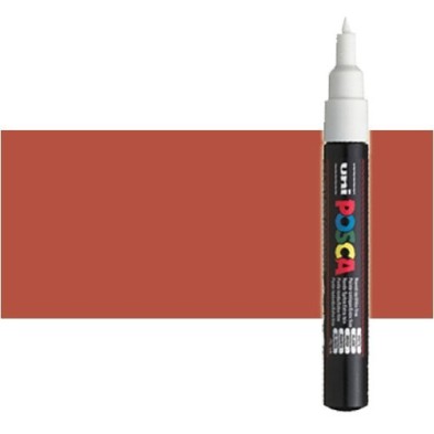 Material Bellas Artes - Pintura - Rotulador Posca Marrón (1000) PC1M, punta redonda (0.7 mm.) | totenart.com