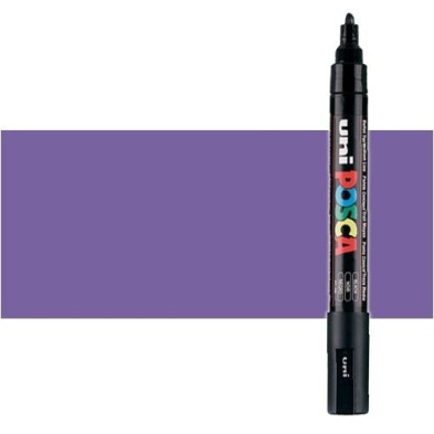 Material Bellas Artes - Pintura - Rotulador Posca Violeta metálico (850) PC5M, punta redonda (1.8-2.5 mm.) | totenart.com