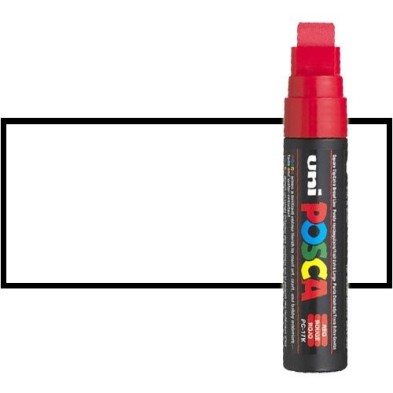 Material Bellas Artes - Pintura - Rotulador Posca Blanco (1400) PC17K, punta biselada (15 mm.) | totenart.com
