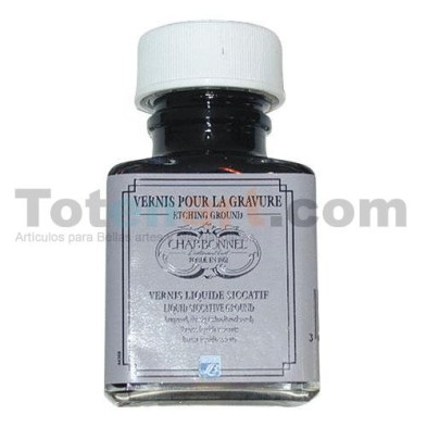 Materiales Grabado-Barniz Retoque liquido secativo, Charbonnel, 075 ml.