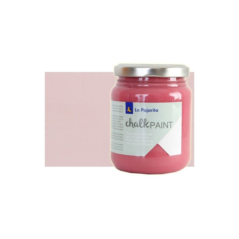 Material Bellas Artes - Pintura - Pintura tiza Rosa capricho La Pajarita (175ml.) | totenart.com