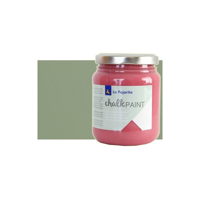 Material Bellas Artes - Pintura - Pintura tiza Verde bambú La Pajarita (175ml.) | totenart.com