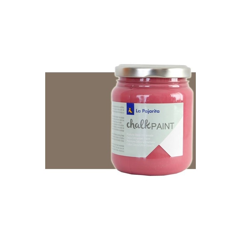 Material Bellas Artes - Pintura - Pintura tiza Marrón glacé La Pajarita (175ml.) | totenart.com