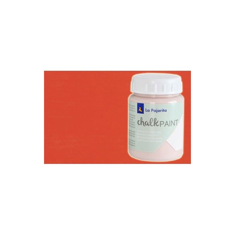 Material Bellas Artes - Pintura - Pintura tiza Naranja Nepal La Pajarita (75ml.) | totenart.com