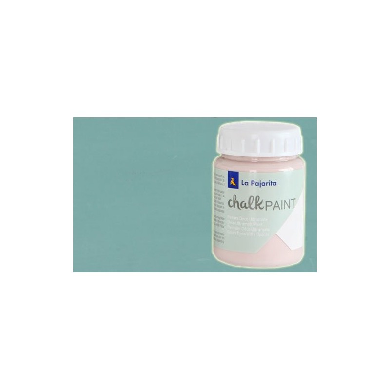 Material Bellas Artes - Pintura - Pintura tiza Verde hielo La Pajarita (75ml.) | totenart.com