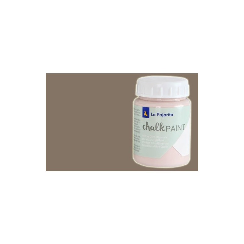 Material Bellas Artes - Pintura - Pintura tiza Marrón glacé La Pajarita (75ml.) | totenart.com