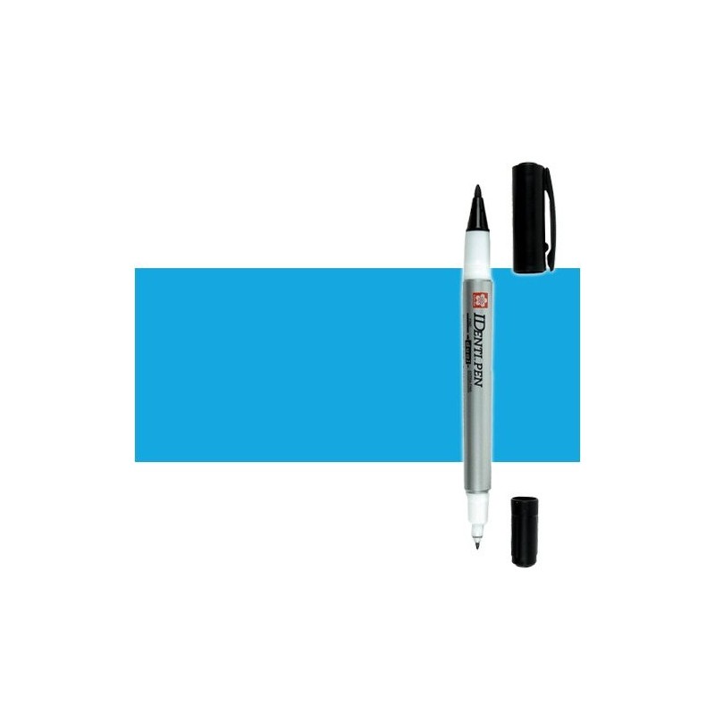 Material Bellas Artes - Pintura - Rotulador IDenti pen Sakura Azul 2 puntas | totenart.com