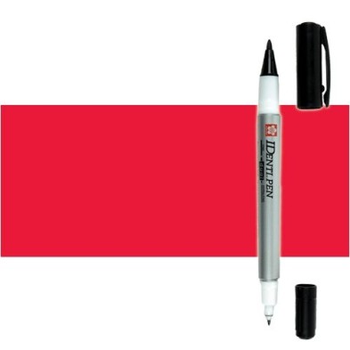 Material Bellas Artes - Pintura - Rotulador IDenti pen Sakura Rojo 2 puntas | totenart.com