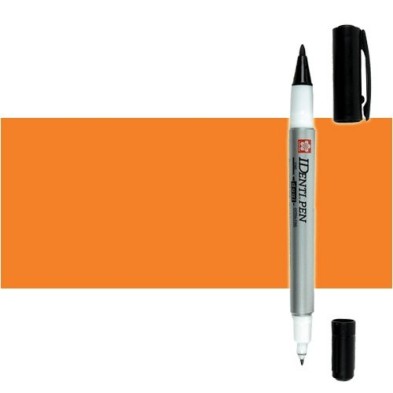 Material Bellas Artes - Pintura - Rotulador IDenti pen Sakura Naranja 2 puntas | totenart.com