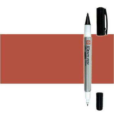 Material Bellas Artes - Pintura - Rotulador IDenti pen Sakura Marron 2 puntas | totenart.com