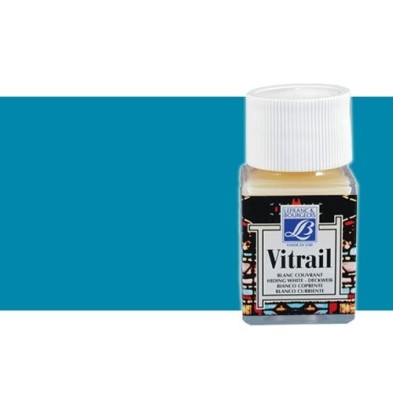 \nMaterial Bellas Artes - Pintura - Pintura Cristal Turquesa Vitrail Lefranc, 50 ml.-050 | totenart.com