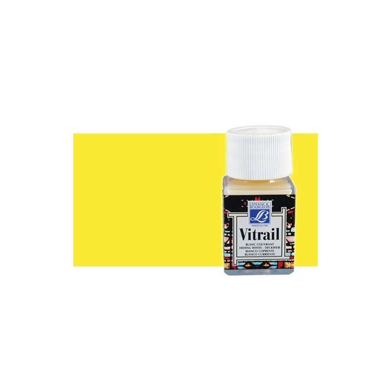 \nMaterial Bellas Artes - Pintura - Pintura Cristal Amarillo Vitrail Lefranc, 50 ml.-199 | totenart.com