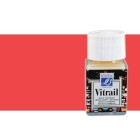 \nMaterial Bellas Artes - Pintura - Pintura Cristal Rojo Vivo Vitrail Lefranc, 50 ml.-433 | totenart.com