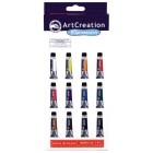 Material Bellas Artes - Pintura - Estuche de 12 colores acrílicos Art Creation (12 ml) | totenart.com