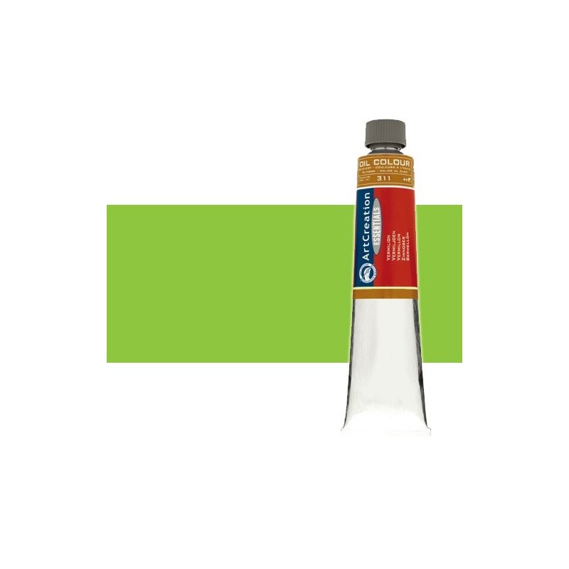 Material Bellas Artes - Pintura - Óleo ArtCreation color Verde amarillento (200 ml) | totenart.com