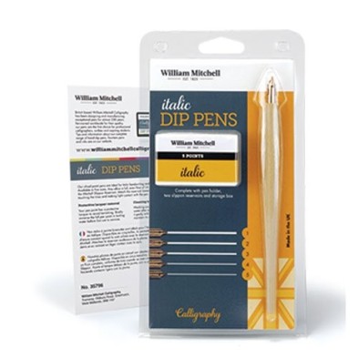 Material Bellas Artes - Dibujo - William Mitchell caligrafia Italic dip pen | totenart.com