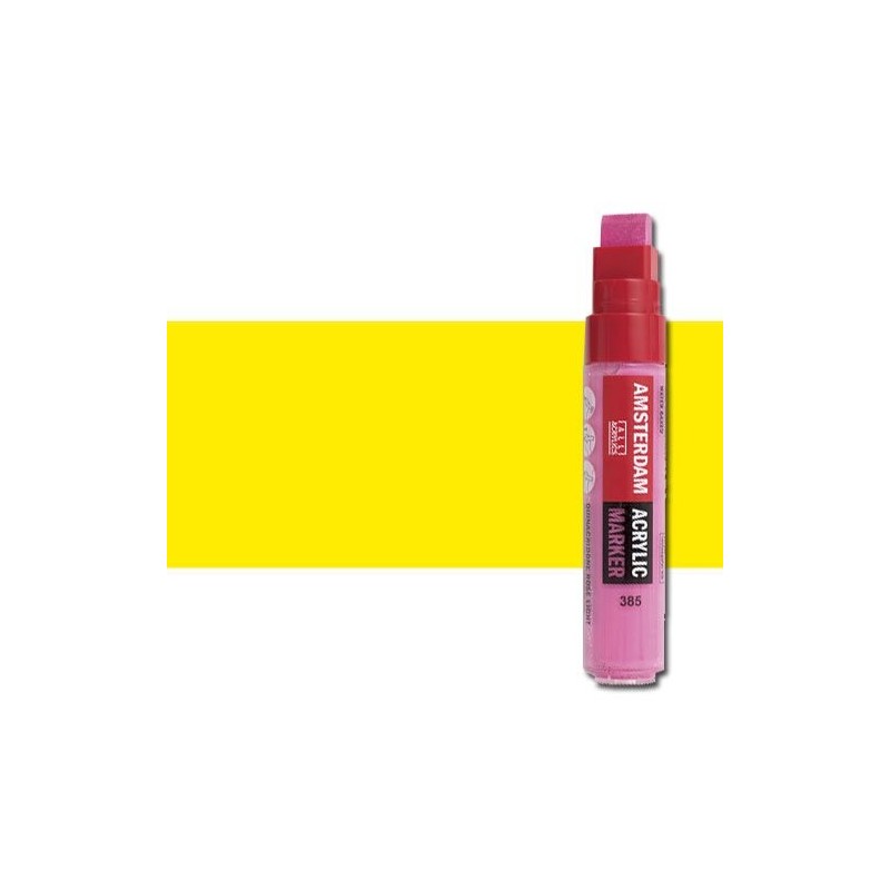 Material Bellas Artes - Pintura - Rotulador acrilico Amsterdam color Amarillo Primario 275 (2mm.) | totenart.com