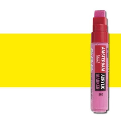 Material Bellas Artes - Pintura - Rotulador acrilico Amsterdam color Amarillo Primario 275 (2mm.) | totenart.com