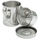 Material Bellas Artes - Pintura - Bote limpiapinceles Talens  metálico CON TAPA HERMÉTICA 8.5 cms.  | totenart.com