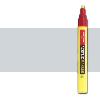 Material Bellas Artes - Pintura - Rotulador acrilico Amsterdam color Plata 800 (4 mm.) | totenart.com