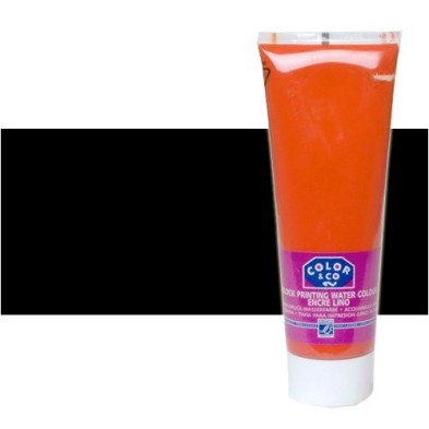 Material Bellas Artes - Linograbado - Tinta Linograbado Negro, Tubo 250 ml. | totenart.com