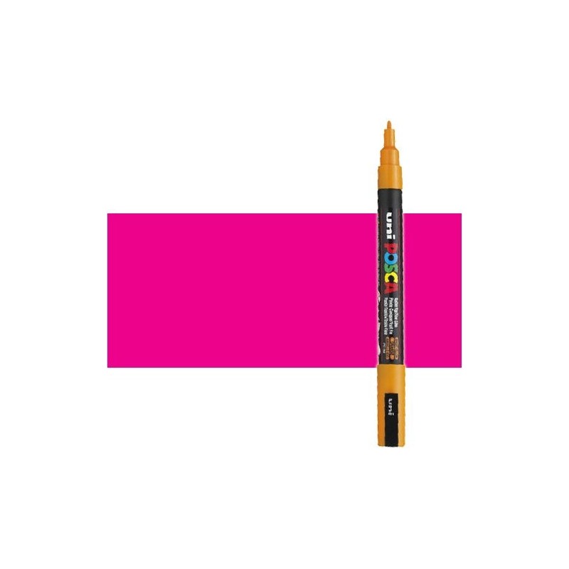 Material Bellas Artes - Pintura - Rotulador Posca Rosa (600) PC3M, punta redonda (0.9-1.3 mm.) | totenart.com