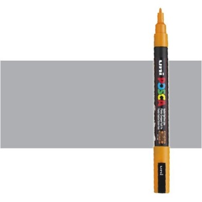 Material Bellas Artes - Pintura - Rotulador Posca Gris (1500) PC3M, punta redonda (0.9-1.3 mm.) | totenart.com