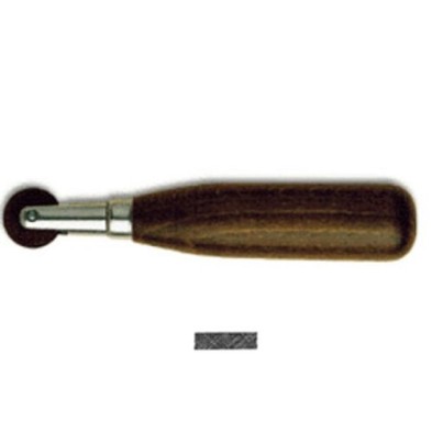 Material Bellas Artes - Grabado - Ruleta Profesional, diam. 20x5 mm., p:0.5 | totenart.com