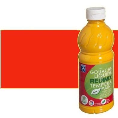 Material Bellas Artes - Pintura - Gouache liquido Bermellon, Lefranc, 1000 ml. | totenart.com