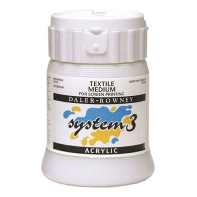 Material Bellas Artes - Pintura - Medium SERIGRAFIA TEXTIL System 3 Textile Medium (250 ml.) | totenart.com