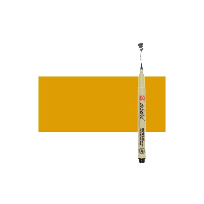 \nMaterial Bellas Artes - Pintura - Rotulador Naranja Pigma Brush Sakura | totenart.com