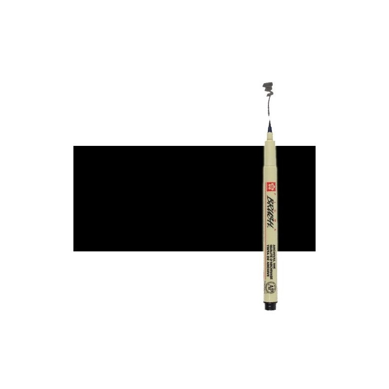 \nMaterial Bellas Artes - Pintura - Rotulador Negro Pigma Brush Sakura | totenart.com