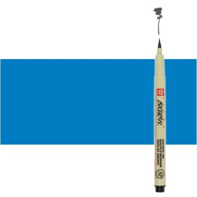 \nMaterial Bellas Artes - Pintura - Rotulador Azul Pigma Brush Sakura | totenart.com