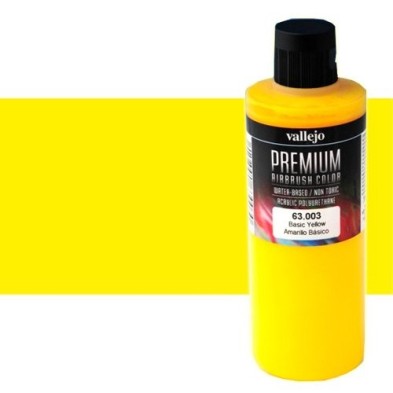 Material Bellas Artes - Pintura - Premium acrilico Vallejo Amarillo básico opaco 200 ml. | totenart.com