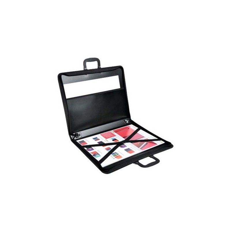 Material Bellas Artes - papel - Carpeta Polipropeno, Asa y cremallera, 74x104 cm, (70x100) | totenart.com