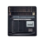 Material Bellas Artes – pintura-y-dibujo - Estuche de dibujo Giocconda Koh-i-Noor (24 piezas) | totenart.com