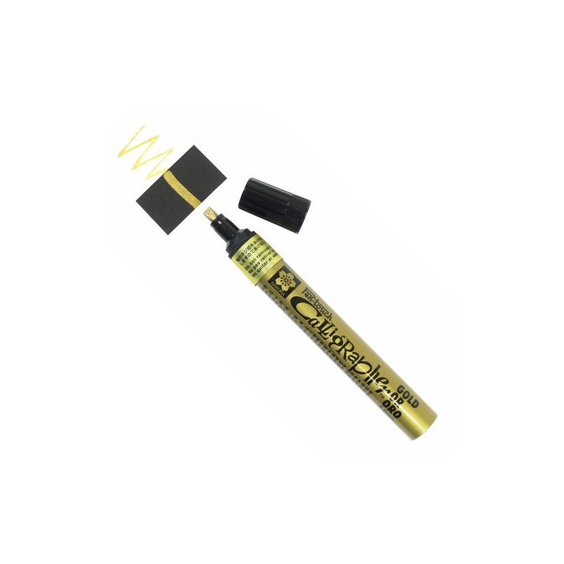 \nMaterial Bellas Artes - Pintura - Rotulador Oro Pen-touch Calligrapher medio 5.0 mm. Sakura | totenart.com