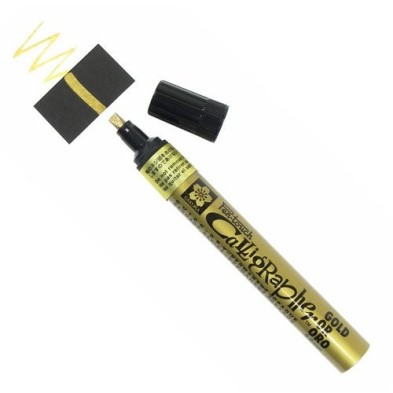 \nMaterial Bellas Artes - Pintura - Rotulador Oro Pen-touch Calligrapher medio 5.0 mm. Sakura | totenart.com