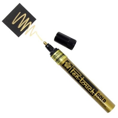 \nMaterial Bellas Artes - Pintura - Rotulador Oro Pen-touch medio Sakura | totenart.com