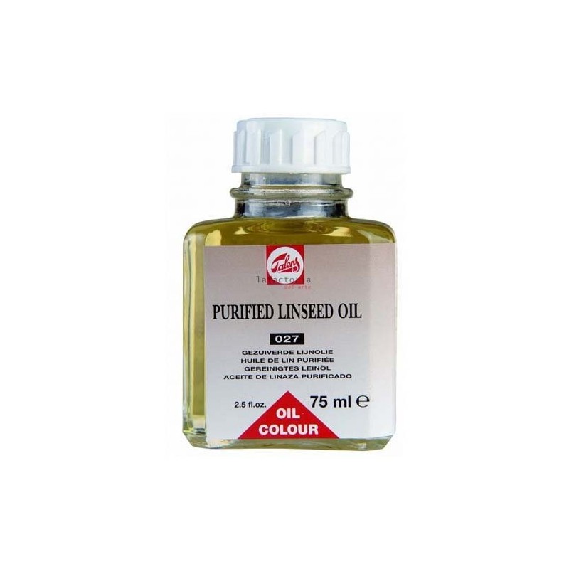 Material Bellas Artes –pintura- Aceite de linaza purificado Talens, 75 ml. | totenart.com