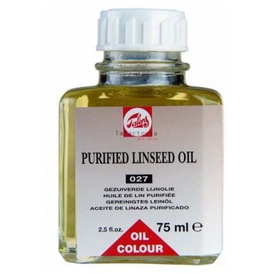 Material Bellas Artes –pintura- Aceite de linaza purificado Talens, 75 ml. | totenart.com