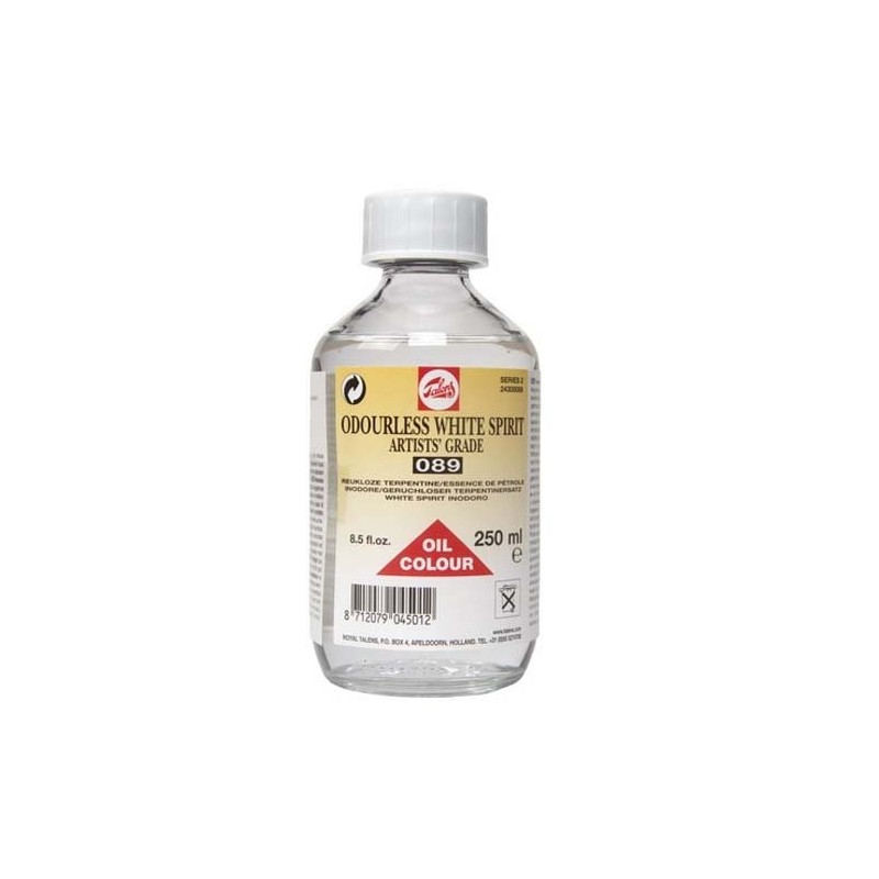 Material Bellas Artes –pintura- White Spirit sin olor Talens, 250ml | totenart.com