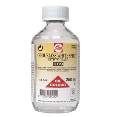 Material Bellas Artes –pintura- White Spirit sin olor Talens, 250ml | totenart.com