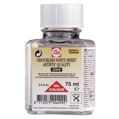 Material Bellas Artes –pintura- White Spirit sin olor Talens, 75 ml | totenart.com
