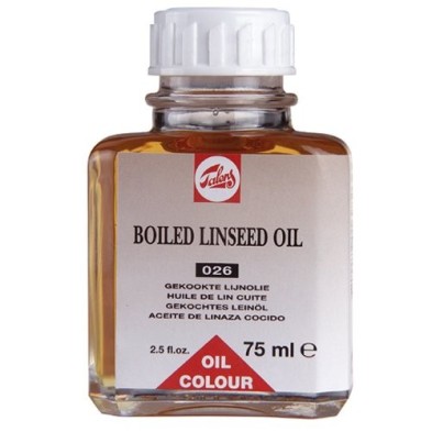Material Bellas Artes –pintura- Aceite de linaza cocido Talens, 75 ml | totenart.com